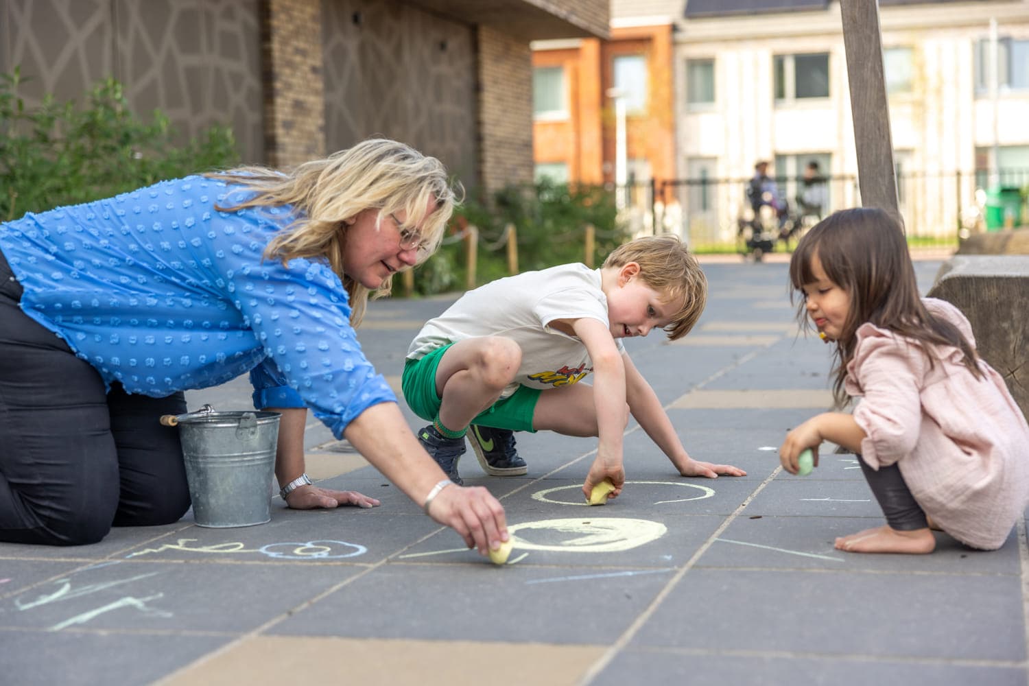 Kind&co ludens - pedagogisch medewerker - stoepkrijt