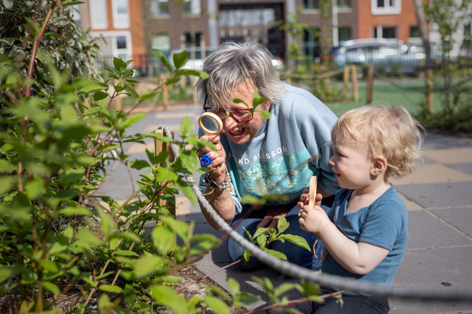 Kind&co ludens - pedagogisch medewerker - kind - loep